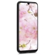 KW Wooden Case TPU bumper Huawei P Smart 2019 - Wood flowers Light Pink / Violet / Brown (48117.11)
