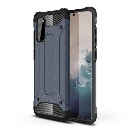 OEM Hybrid Armor Case Tough Rugged Samsung Galaxy A41 - Blue