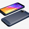 OEM Carbon Fiber Case Huawei Y5p - Blue