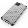 OEM Honeycomb Armor Case with TPU Bumper Huawei Y5p - Transparent