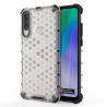 OEM Honeycomb Armor Case with TPU Bumper Huawei Y6p - Transparent