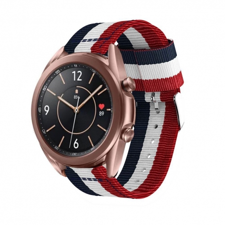Tech-Protect Welling Samsung Galaxy Watch 3 45mm - Navy Red