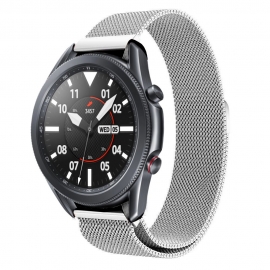 Tech-Protect Milaneseband Μεταλλικό Λουράκι Samsung Galaxy Watch 3 45mm - Silver (72195)