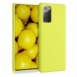 KW TPU Soft Flexible Rubber Samsung Galaxy Note 20 - Yellow Matte (53166.49)