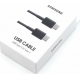 Samsung Cable 1m Type C To Type C - Black (EP-DA705BBEGWW)