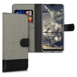 KW Wallet Case Huawei P Smart 2020 - Grey / Black (53097.22)