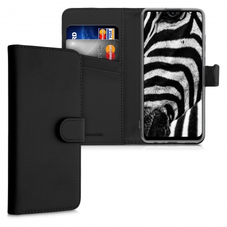 KW PU Leather Wallet Case Huawei P Smart 2020 - Black (53289.01)