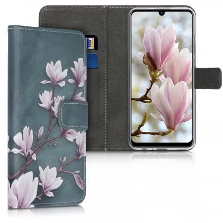KW Wallet Case Huawei P Smart 2020 - Taupe / White / Blue Grey (52949.01)