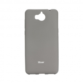 Roar Colorful Jelly Case Huawei Y6 2017 - Grey