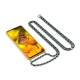 Kalibri TPU Case Eco-Friendly Natural Wheat Straw Necklace Samsung Galaxy A71 - Honey Yellow/Green (52378.143)
