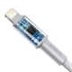Baseus High Density Fast Charging Data Cable 20W Type-C to Lighting , 1m - White (CATLGD-02)
