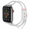 Baseus Let"s Go strap Apple Watch 3/4/5/6/SE - White / Pink (LBAPWA4-B24)