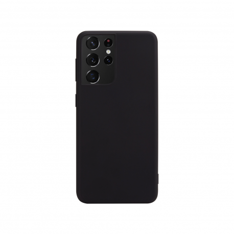 Vivid Case Silicone Matte Samsung Galaxy S21 Ultra - Black (VISIMAT160BK)