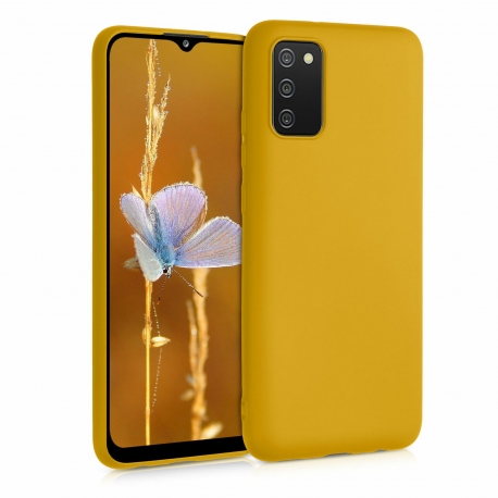 KW TPU Silicone Case Samsung Galaxy A02s - Honey Yellow (54045.143)