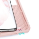 DuxDucis Skin X Bookcase Samsung Galaxy S21 5G - Pink