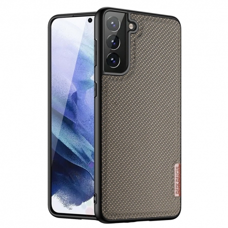 Dux Ducis Fino case covered with nylon material Samsung Galaxy S21 Plus 5G - Green