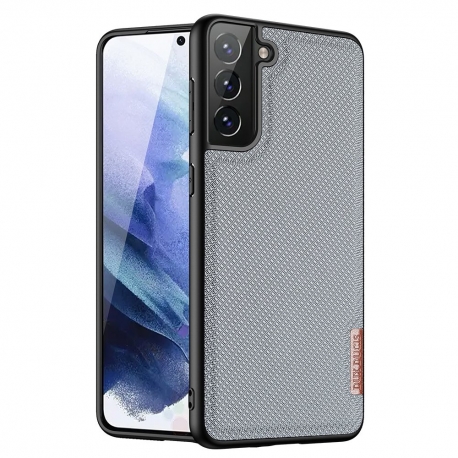 Dux Ducis Fino case covered with nylon material Samsung Galaxy S21 Plus 5G - Blue