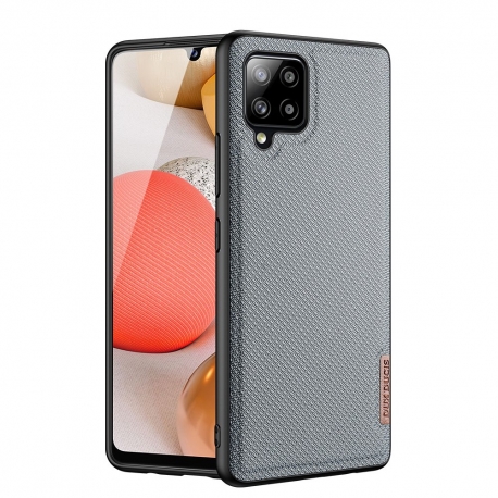 Dux Ducis Fino case covered with nylon material Samsung Galaxy A42 5G - Blue