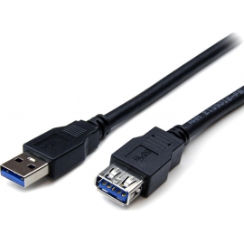 POWERTECH καλώδιο USB 3.0 σε USB female CAB-U123, copper, 1.5m - Black