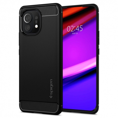 Spigen Rugged Armor Xiaomi Mi 11 - Black ACS02738)