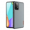 Dux Ducis Fino case covered with nylon material Samsung Galaxy A72 - Blue