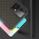 Dux Ducis Fino case covered with nylon material Samsung Galaxy A72 - Green