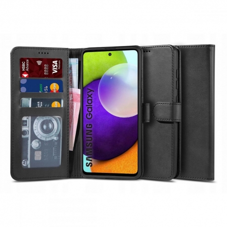 Tech-Protect Wallet Case "2" Samsung Galaxy A72 - Black