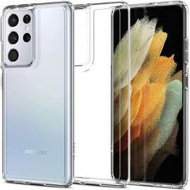 Spigen Ultra Hybrid Samsung Galaxy S21 Ultra 5G - Crystal Clear (ACS02351)