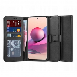 Tech-Protect Wallet "2" Case Stand Xiaomi Redmi Note 10 / 10s - Black