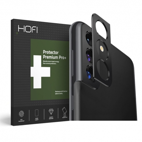 Hofi Metal Camera Styling Cover Samsung Galaxy S21 - Black