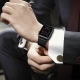 Tech-Protect LeatherFit Apple Watch 1/2/3/4/5/6/SE (42/44MM) - Black