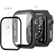 Tech-Protect Defense 360 Case + Glass Apple Watch 4/5/6/SE (44mm) - Black
