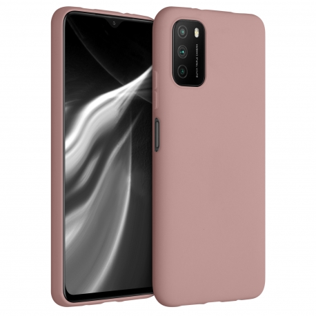 KW TPU Silicone Case Xiaomi Poco M3 - Rose Tan (53971.193)