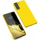 KW TPU Soft Flexible Rubber Samsung Galaxy S21 - Vibrant Yellow (54056.165)