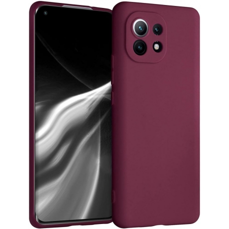 KW TPU Silicone Case Xiaomi Mi 11 - Bordeaux Violet (54188.187)