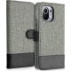KW Wallet Case Xiaomi Mi 11 - Grey / Black (54661.22)
