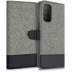 KW Wallet Case Xiaomi Poco M3 - Grey / Black (54447.22)