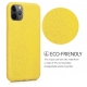 Kalibri TPU Case Eco-Friendly Natural Wheat Straw Apple iPhone 11 Pro Max - Yellow (50318.06)