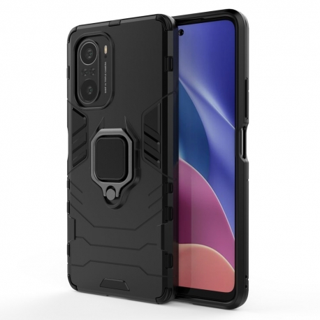 OEM Ring Kickstand Armor Xiaomi Poco F3 - Black