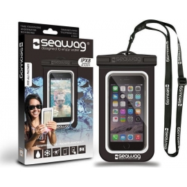 Seawag IPX8 Waterproof Case for smartphone - Black/White (Β1Χ)