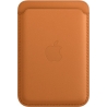 Apple Leather Wallet iPhone with MagSafe Golden Brown