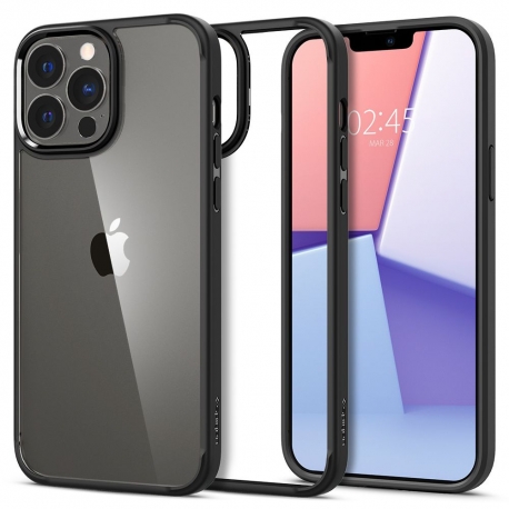 Spigen Ultra Hybrid iPhone 13 Pro Max - Matte Black (ACS03205)