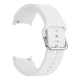 Tech-Protect Gearband Λουράκι Σιλικόνης Samsung Galaxy Watch 4 (40/42/44/46 mm) - White