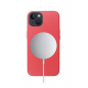 Vivid Leather Case Magsafe Apple iPhone 13 Red