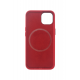 Vivid Leather Case Magsafe Apple iPhone 13 Red
