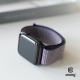 Crong Nylon Λουράκι Apple Watch SE/7/6/5/4/3 (42/44/45mm) - Midnight Blue (CRG-44NLB-MBL)
