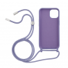 Vivid Silicone Cover Lace Apple iPhone 13 Lilac