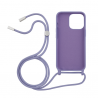 Vivid Silicone Cover Lace Apple iPhone 13 Pro Lilac