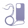 Vivid Silicone Cover Lace Apple iPhone 13 Pro Lilac