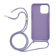 Vivid Silicone Cover Lace Apple iPhone 13 Pro Max Lilac